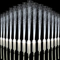 M.best 12pcs Glow Sticks Party Supplies, 3 Modes Colorful Flashing LED Light Up Glow Wands Sticks for Party Favors