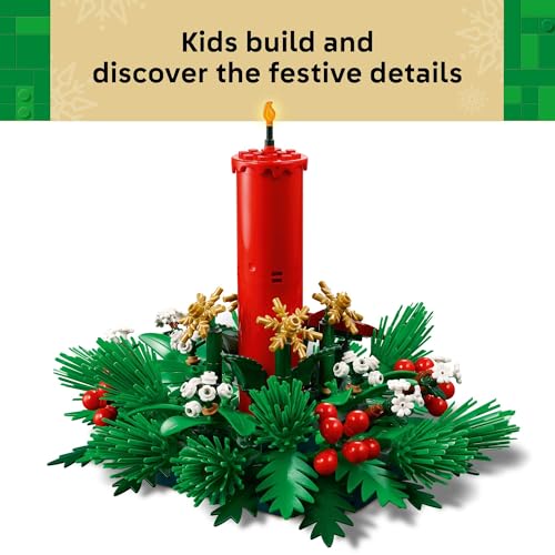 LEGO Christmas Table Decoration Building Toy for Kids, Ages 12+ K256089