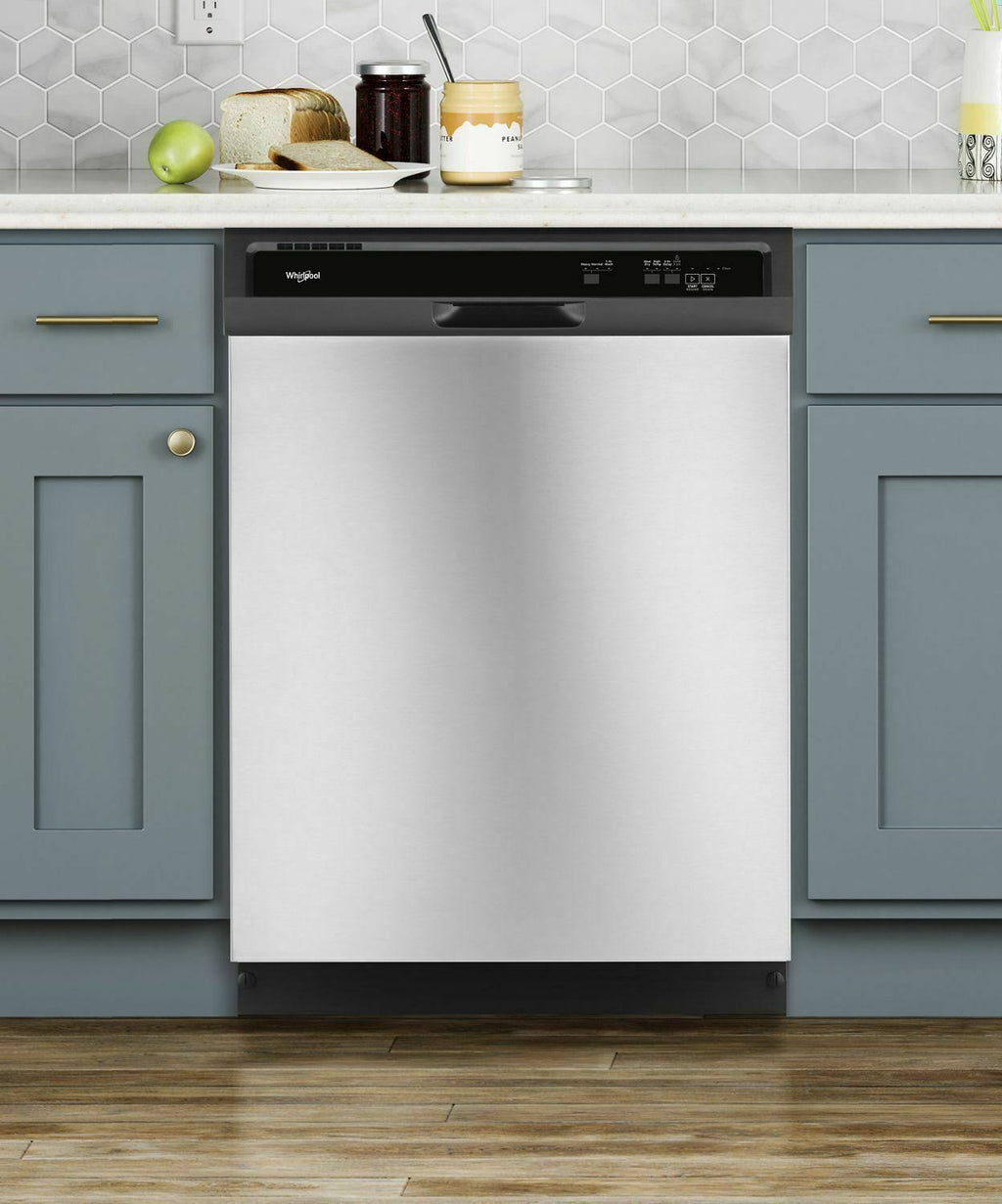 Whirlpool WDF331PAHS Built-in Dishwasher, Stainless Steel Y489