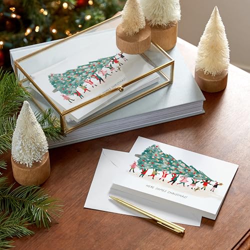 Hallmark UNICEF Boxed Christmas Cards, Here Comes Christmas (20 Cards with Envelopes) I81815