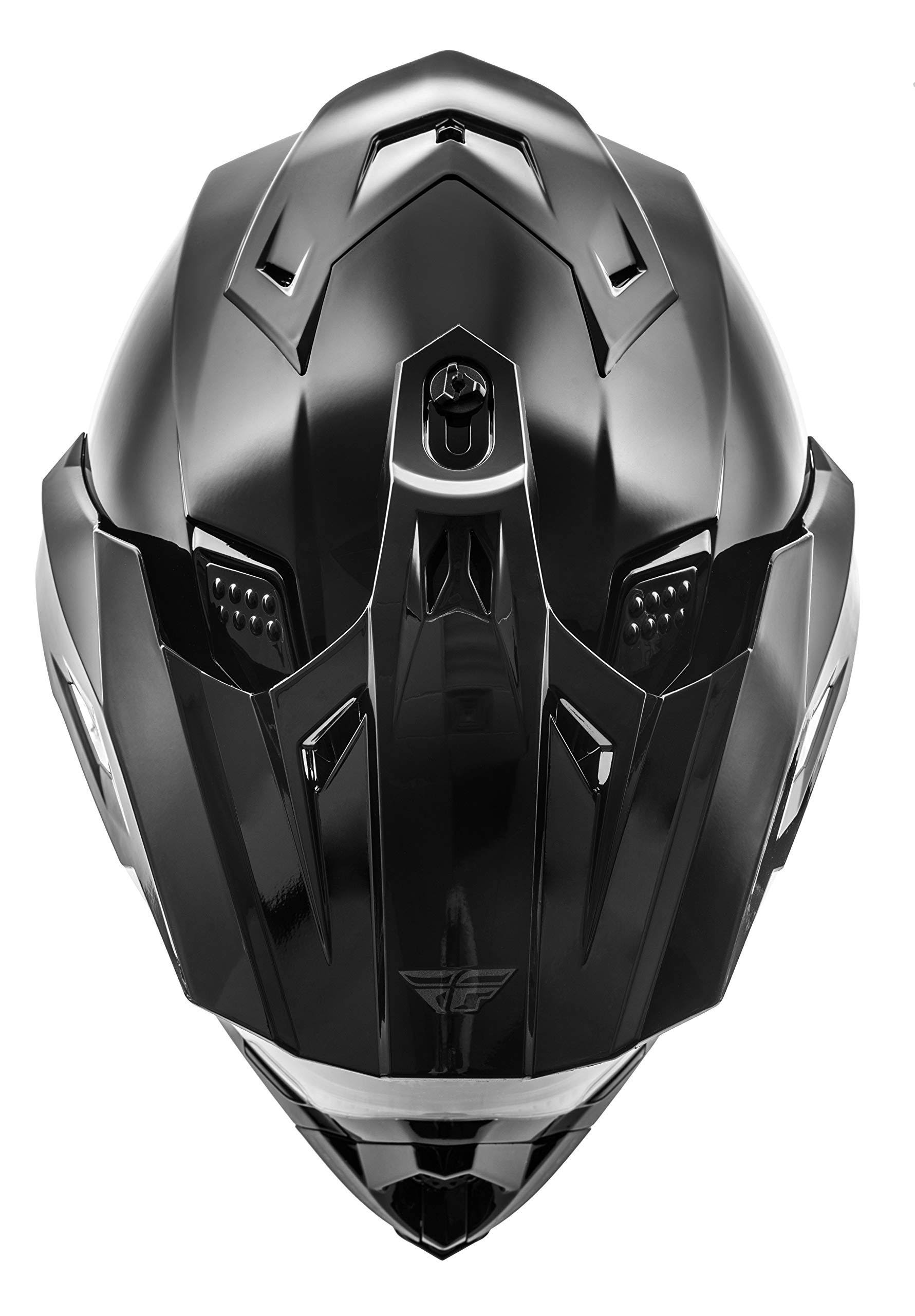 Fly Racing Trekker Solid Helmet Silver K491770