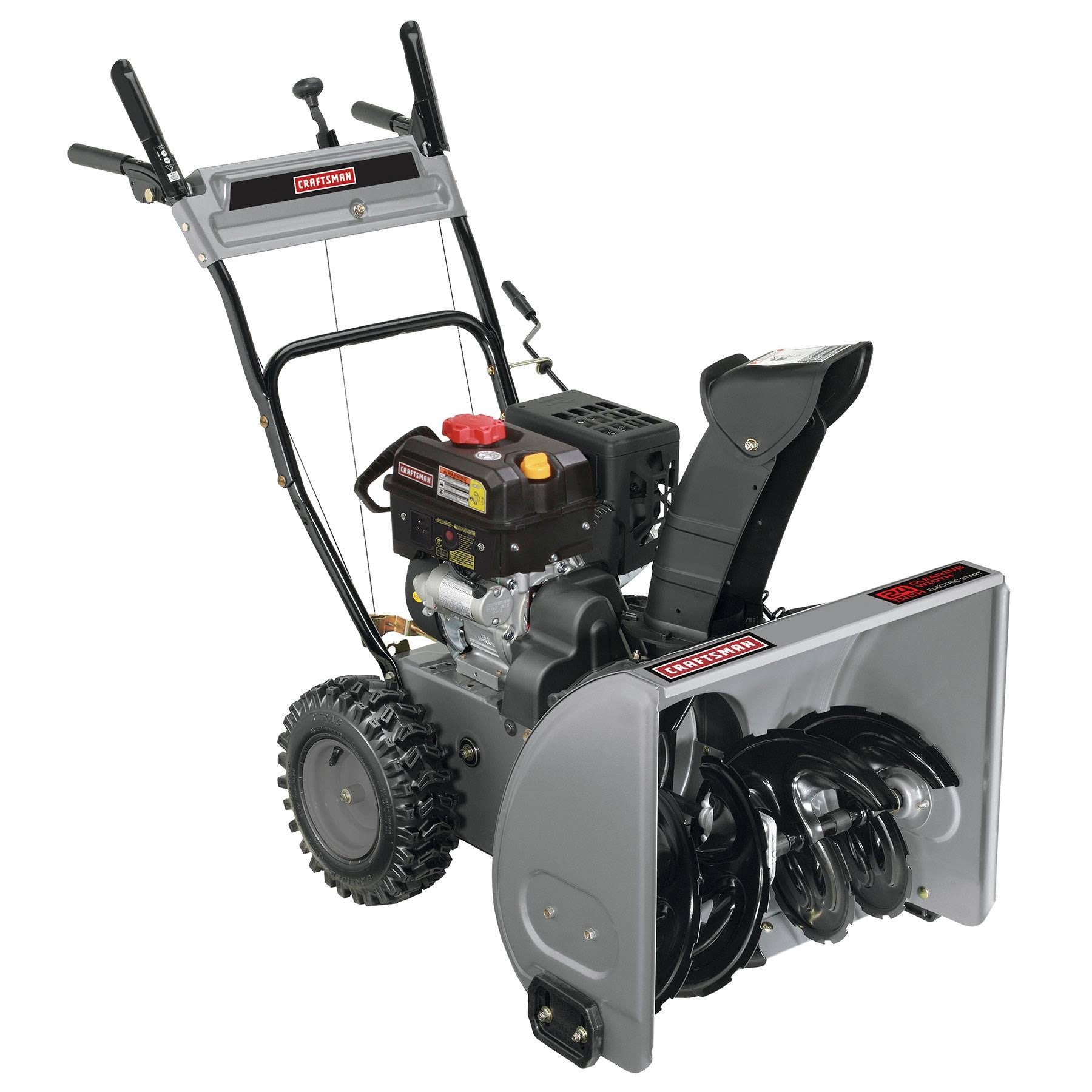 Craftsman 88172 24x22 179cc Dual-Stage Snowblower, Gray/Black - Avayadevconnect