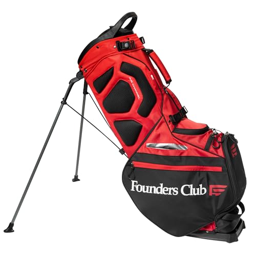 Founders Club Golf Lock 14 Stand Bag for Men with Rain Hood K30374