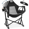 Portable Hammock Camping Chair with Adjustable Back, Supports 330lbs N68621