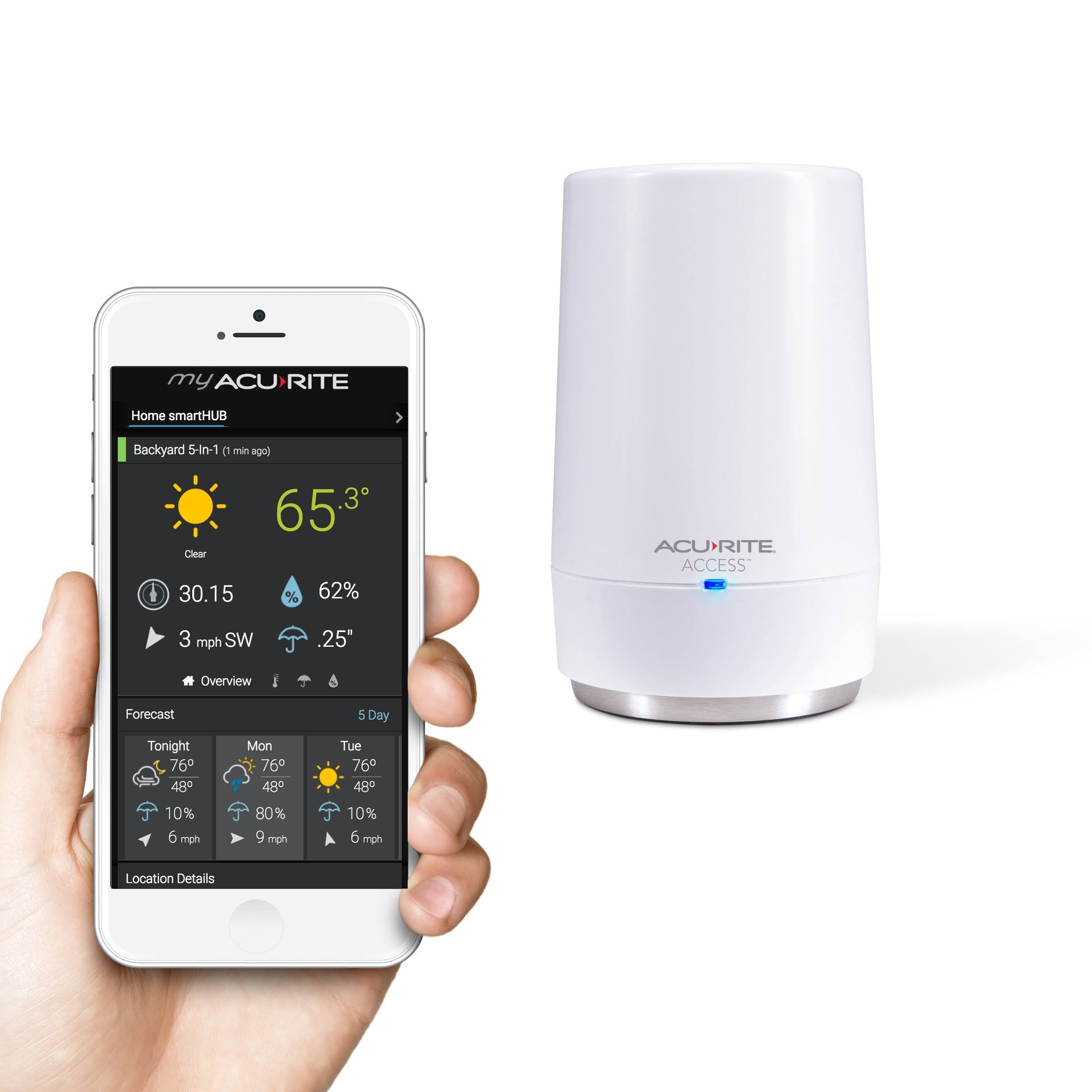 AcuRite 09155M Access for Remote Monitoring of Weather Stations, Compatible with - Avayadevconnect