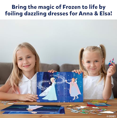 Skillmatics Foil Fun Christmas Ornaments, Mess Free Art Craft Kit for Kids Ages 4-9 S207