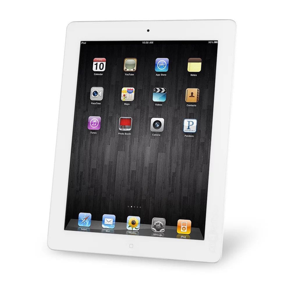 Restored Apple iPad 4 32GB Wi-Fi - White / Silver (Refurbished)