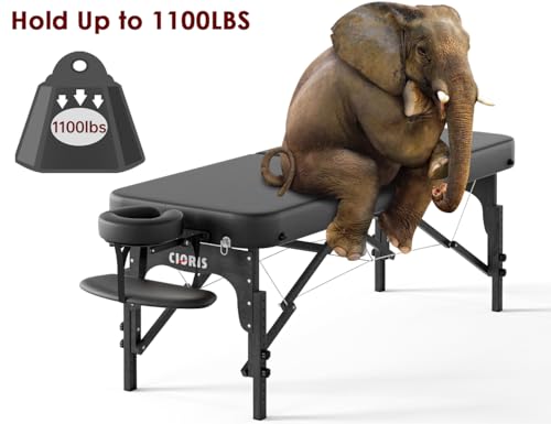 CLORIS 84" Portable Massage Table with Carrying Bag Z191211