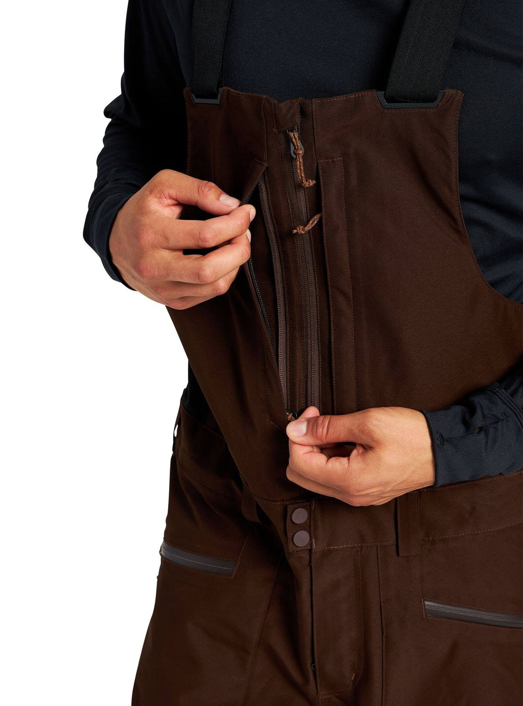 Burton Reserve GORE-TEX Bib Pant Men's Seal Brown L H24598
