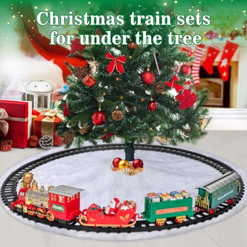 BainGesk Train Set with Steam, Light and Sounds for Kids V3261