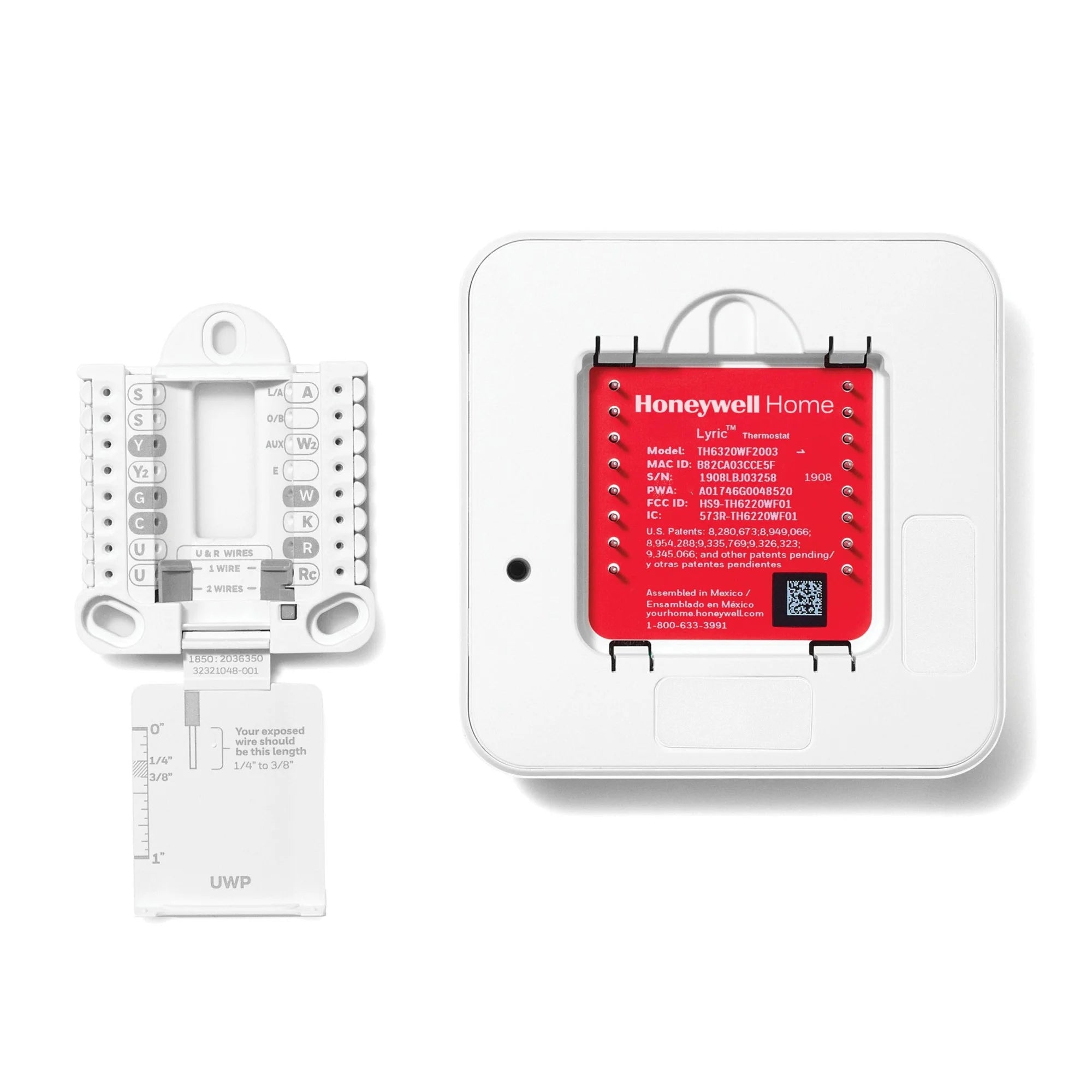 Honeywell Home T6 Pro Z-Wave Programmable Thermostat E406