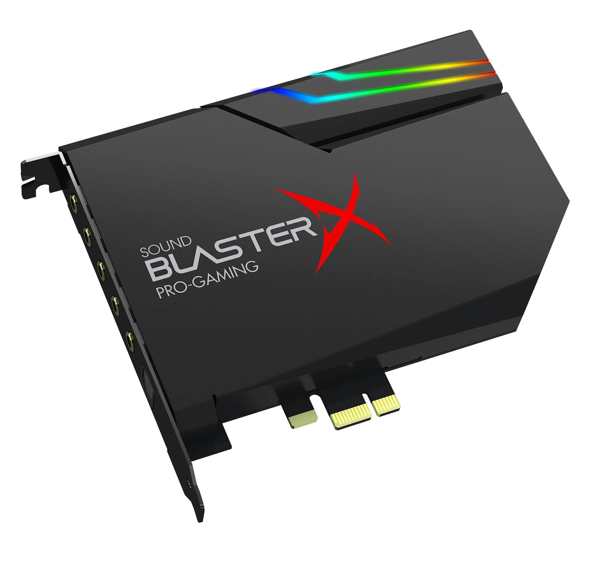 Sound Blaster AE5, Hi-res PCIe Gaming Soundcard, RGB Lighting, Black - Avayadevconnect
