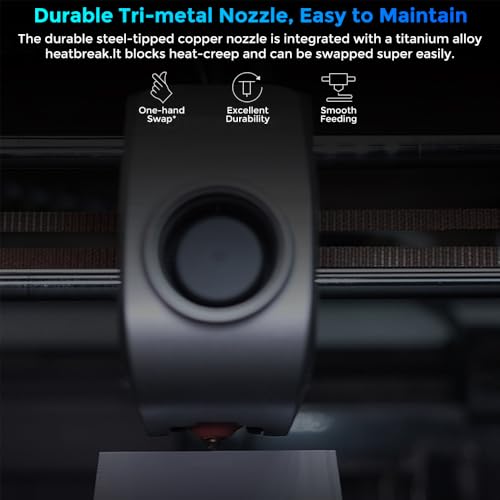 Creality K1C 3D Printer, 600mm/s High-Speed Printing, Carbon Fiber Support B672644