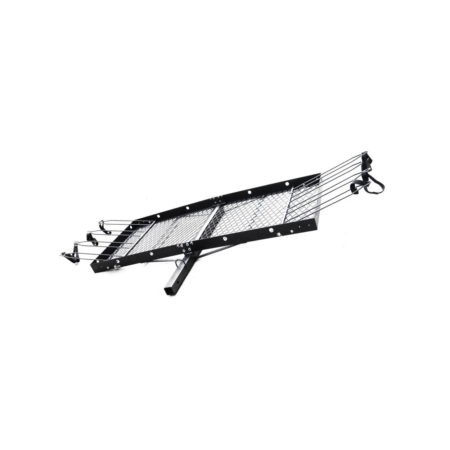 Tow Tuff 62 inch Steel Cargo Carrier Trailer with Bike Rack L743