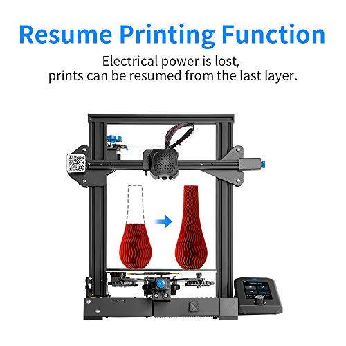 Creality Ender 3 3D Printer DIY Kit with Resume Printing M658