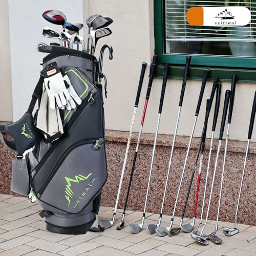14 Way Dividers Golf Stand Bag Lightweight with Multiple Pockets E912707