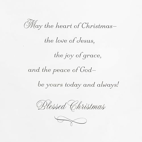 Hallmark Religious Christmas Card Assortment Heavenly Peace, 36 Cards with Envelopes E111523