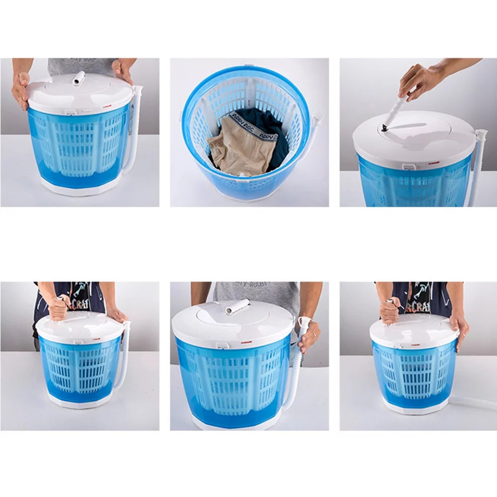 Miumaeov Portable Dryer 2 in 1 Compact Travel Dryer for Underwear Socks P7113