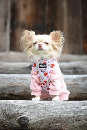Fitwarm 3 Pack Classic Fleece Dog Sweater for Small Dogs, Medium D613
