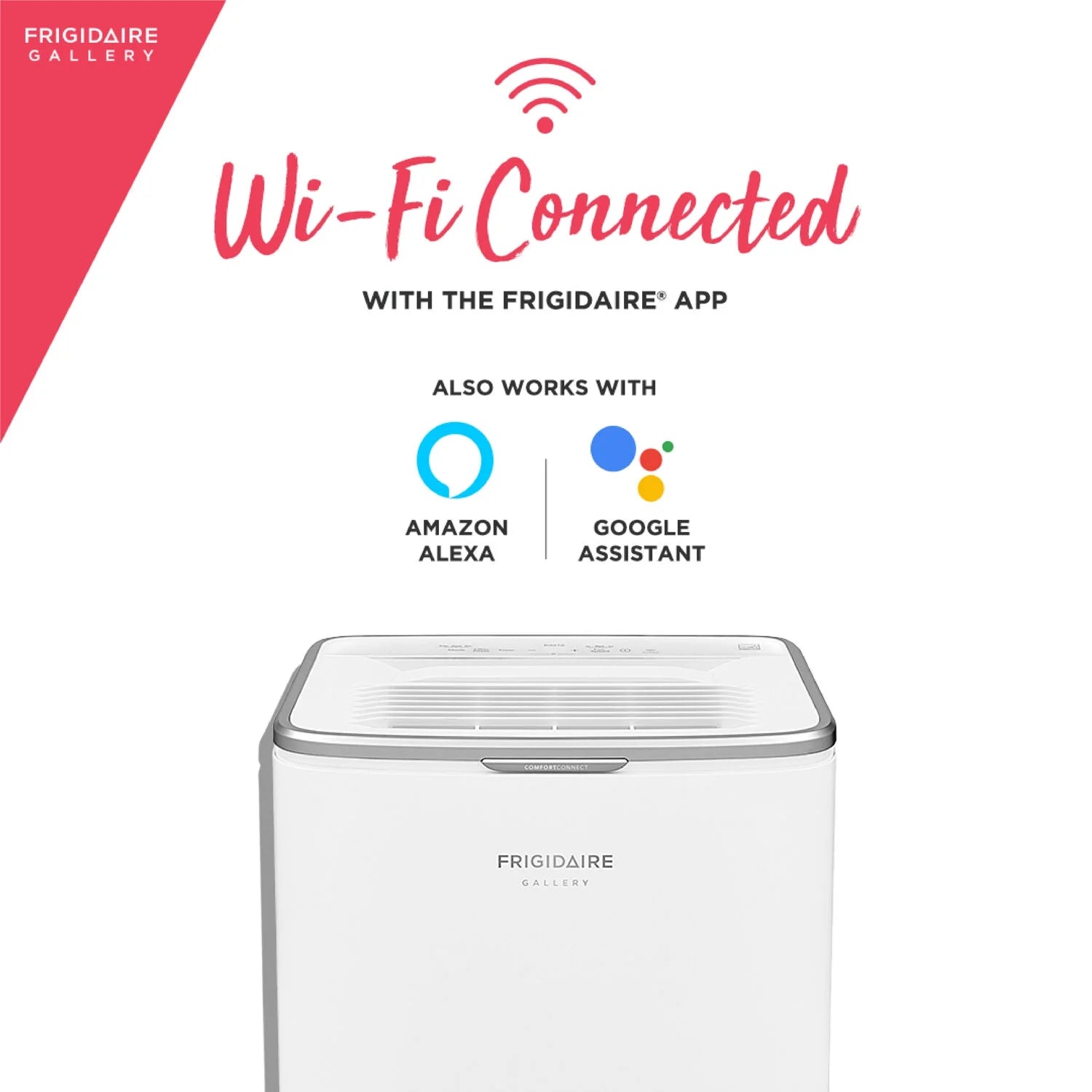 Frigidaire 50-Pint Smart Portable Dehumidifier with Wi-Fi Q1925