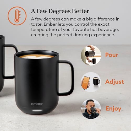 Ember Temperature Control Smart Mug 2, 14 Oz, Black K68392