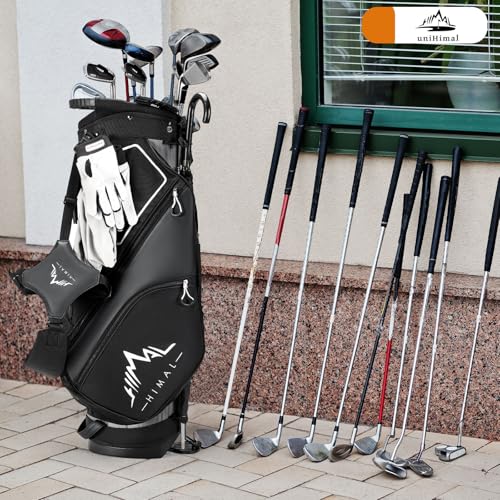 14 Way Dividers Golf Stand Bag Lightweight with Multiple Pockets E912707