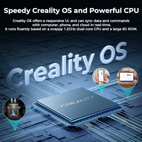 Creality K1C 3D Printer, 600mm/s High-Speed Printing, Carbon Fiber Support B672644