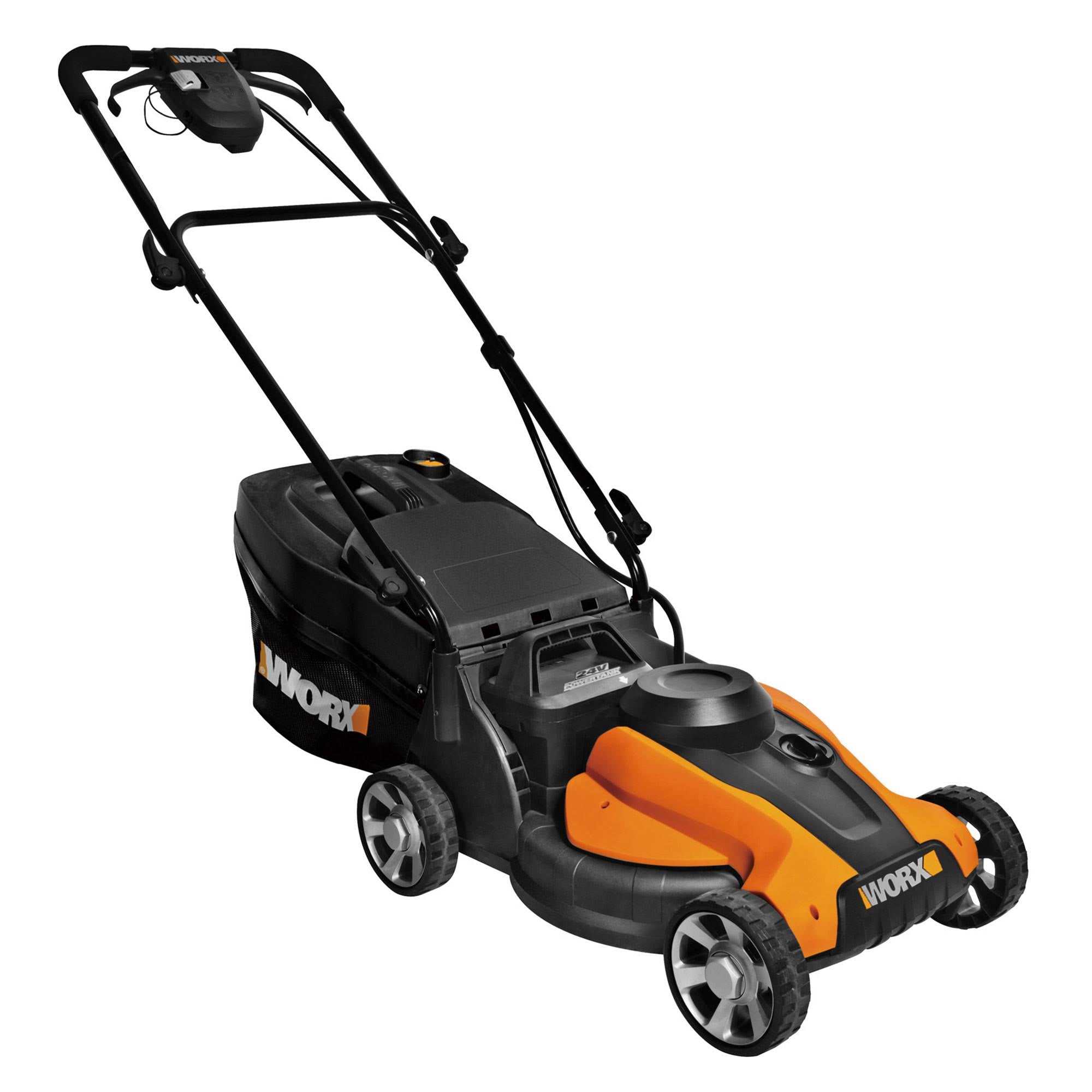 Worx 14x22 Cordless Push Lawn Mower 24V L754