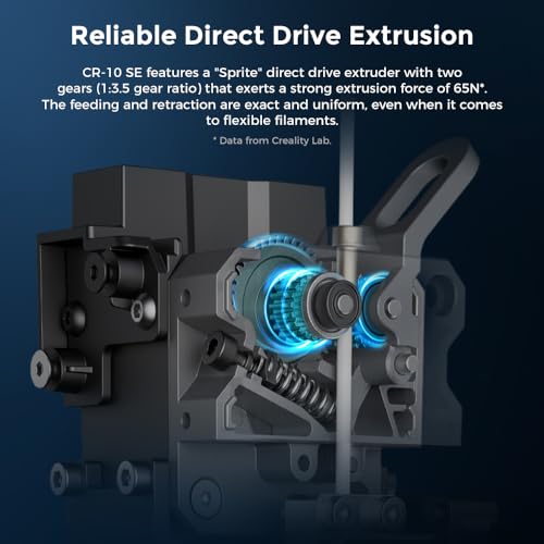 Creality K1C 3D Printer, 600mm/s High-Speed Printing, Carbon Fiber Support B672644