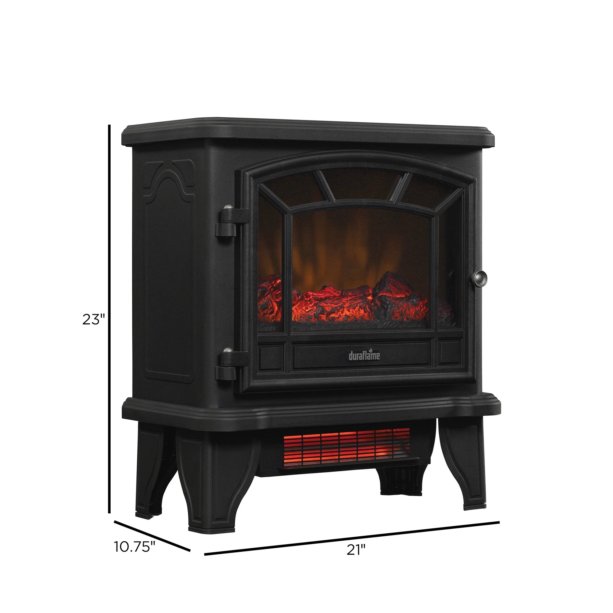 Duraflame Infrared Quartz Electric Fireplace Stove Heater M260