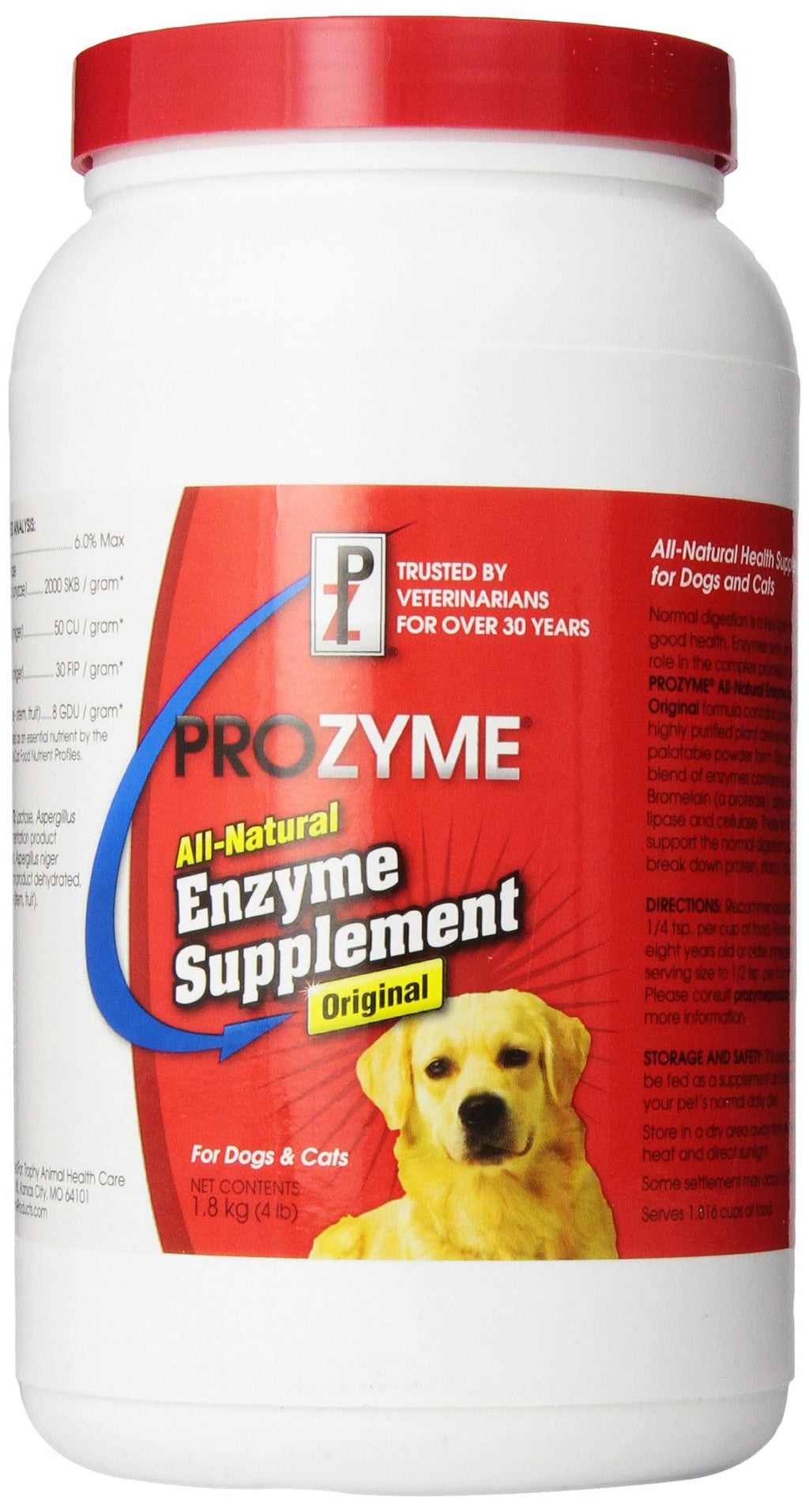 Prozyme All Natural Enzyme Powder Supplement, 4 lb
