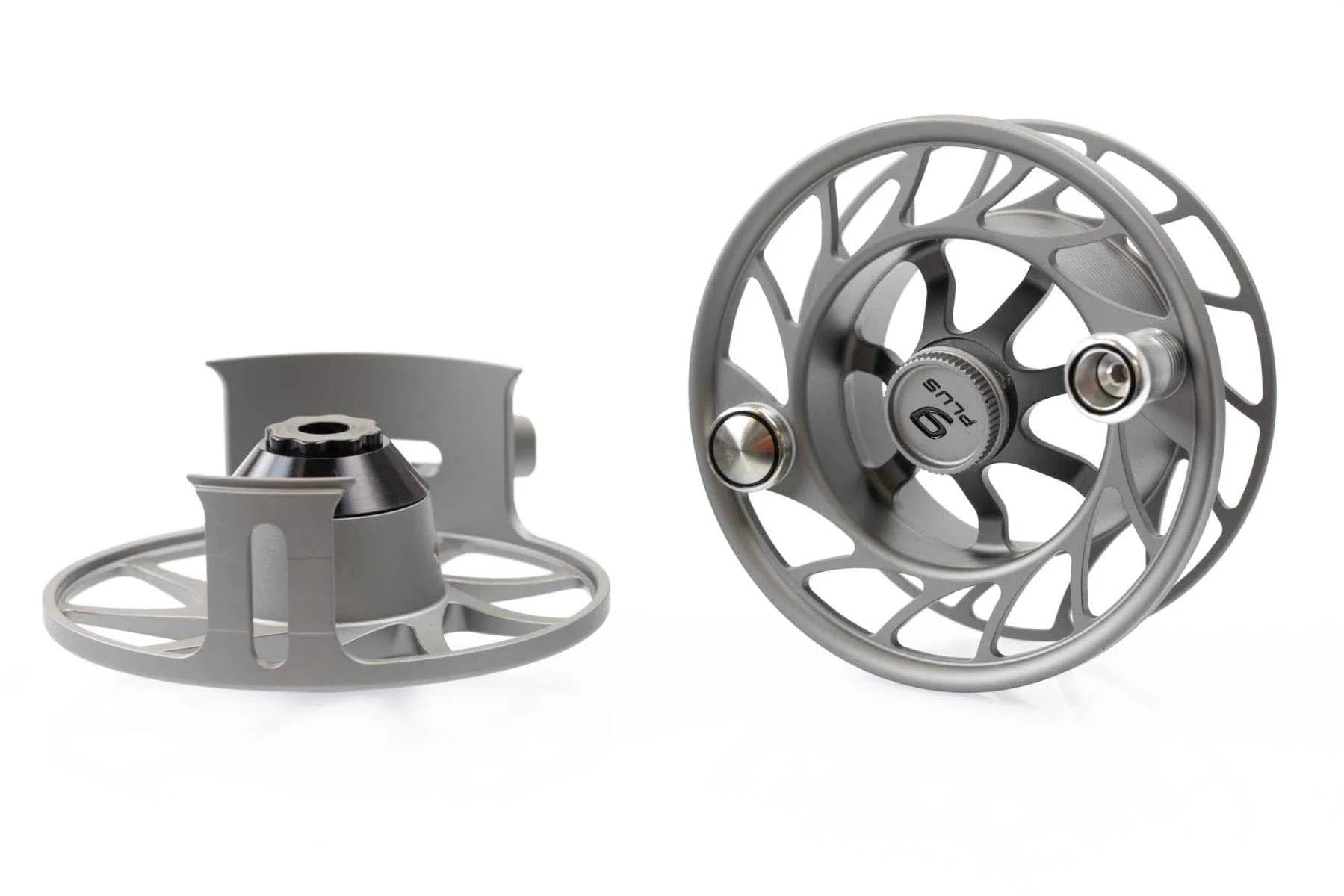 Hatch 11 Plus Gen 2 Finatic Fly Reel - Large Arbor - Gray/Black Y429