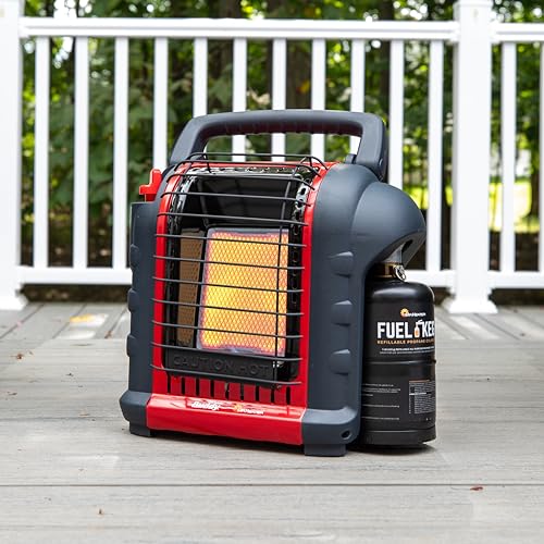 Mr. Heater Portable Buddy Heater MH9BX 4,000-9,000 BTU Indoor-Safe Propane Radiant Heater Q997