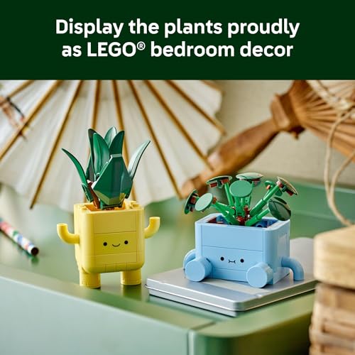 LEGO Botanicals Happy Plants Building Toys for Ages 9+ Q204