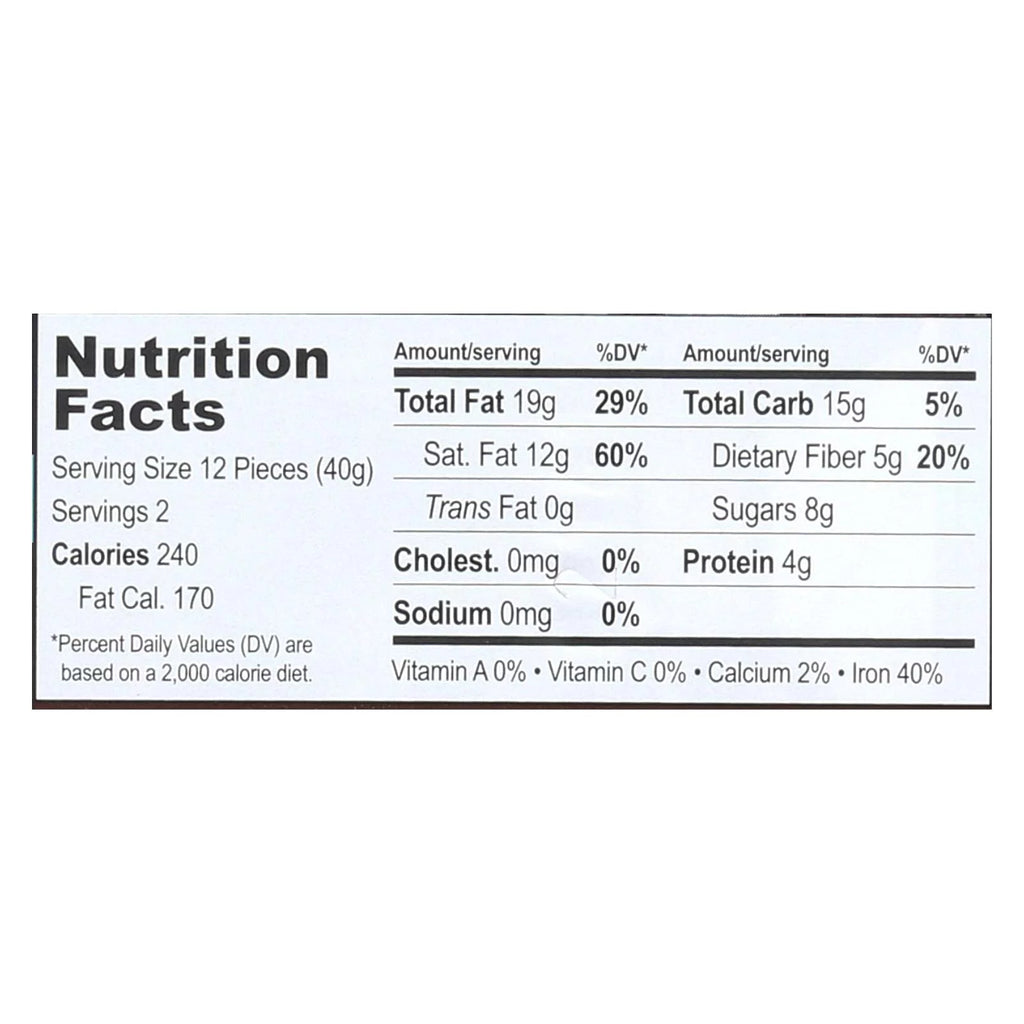 Equal Exchange Organic Panama Extra Dark Chocolate Bar, 2.8 oz Pack of 12 O96713