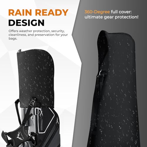 14 Way Dividers Golf Stand Bag Lightweight with Multiple Pockets E912707