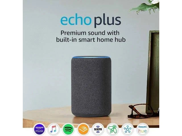 Amazon Echo Plus 2nd Generation Charcoal X3494