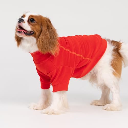 Fitwarm 3 Pack Classic Fleece Dog Sweater for Small Dogs, Medium D613