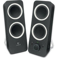 Logitech Z200 2.0 Multimedia Speaker - Pair - Black - Megean