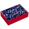 Hallmark Christmas Cards Boxed with Envelopes, Happy Holidays (40 Blue Holiday Cards)