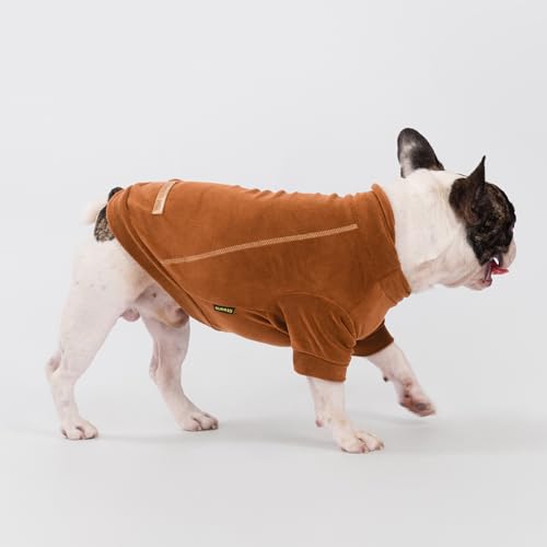 Fitwarm 3 Pack Classic Fleece Dog Sweater for Small Dogs, Medium D613