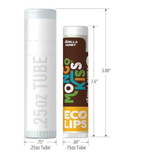 Mongo Kiss USDA Organic Lip Balm Set 8-pack with Mongongo Oil & Cocoa Butter B2380