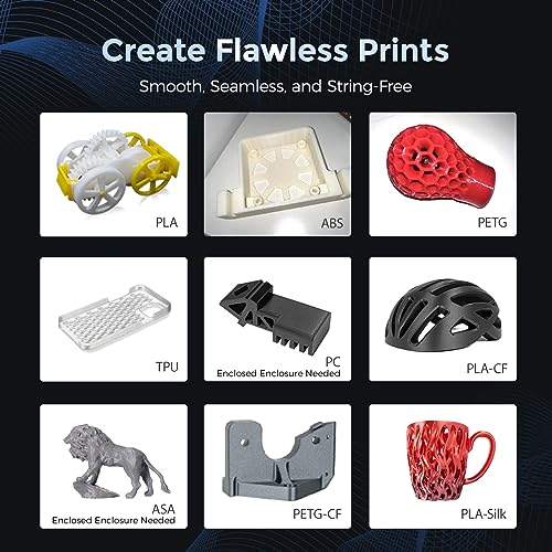 FLASHFORGE Adventurer 5M 3D Printer, Auto Leveling, 600mm/s High Speed I42024