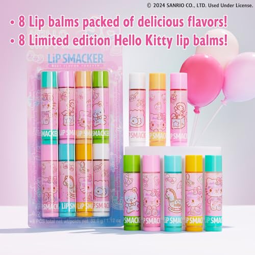 Lip Smacker Original Party Pack - 10 Moisturizing Lip Balms, Classic Flavors S23577