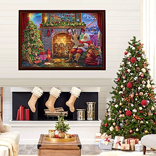 Becko 1000 Piece Wooden Jigsaw Puzzle for Adults, Snow Scene N4512