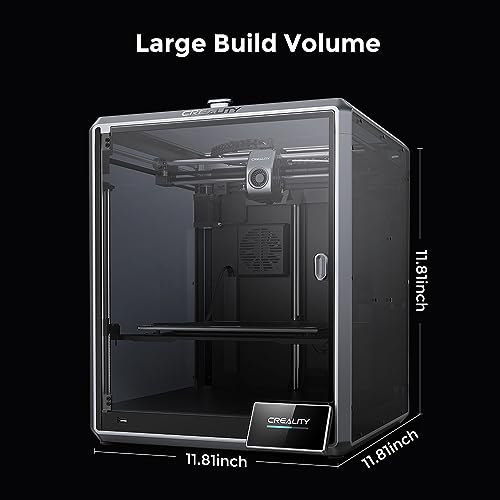 Creality K1C 3D Printer, 600mm/s High-Speed Printing, Carbon Fiber Support B672644