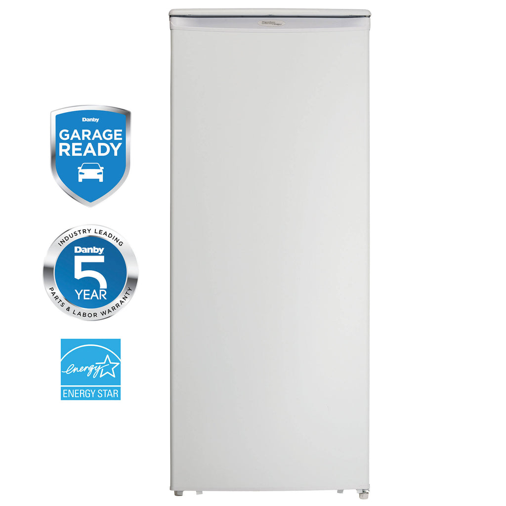 Danby Designer 8.5 Cu. ft. Upright Freezer White L257
