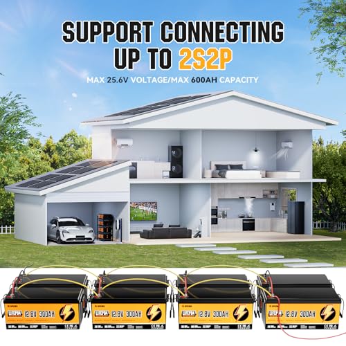 12V 200Ah LiFePO4 Battery with 200A BMS for RV, Marine, Solar G469