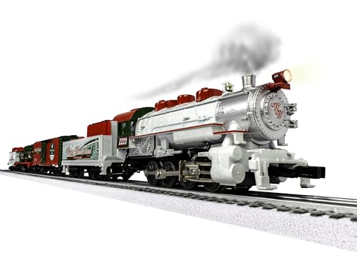 Lionel Winter Wonderland LionChief 5.0 Electric O Gauge Train Set with Bluetooth & Remote H663238