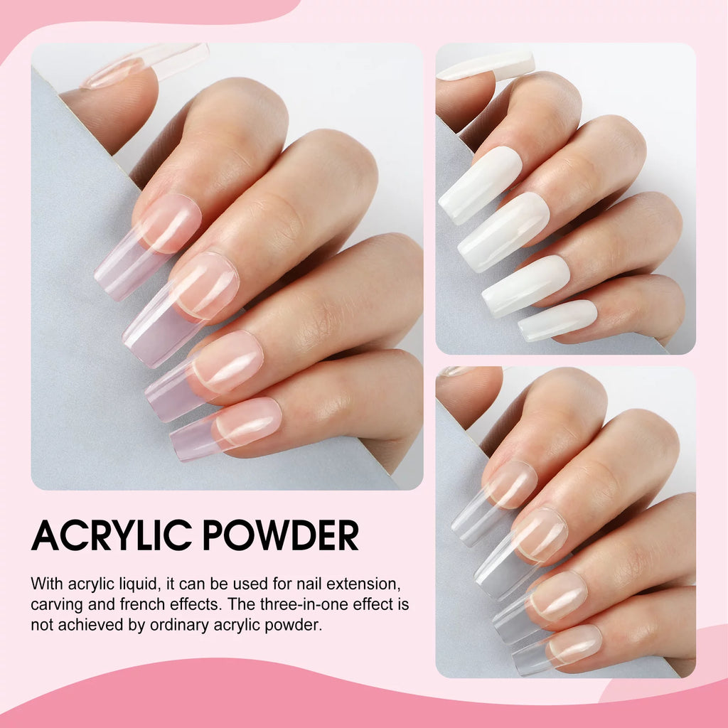 Coscelia Acrylic Nail Kit with UV Light and Nail Drill O96265